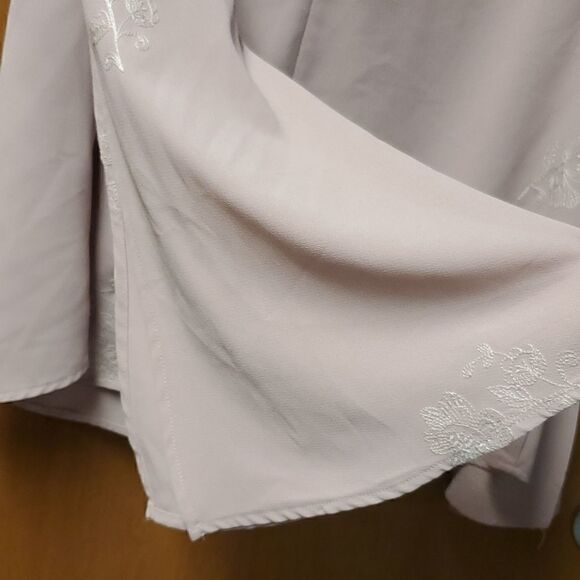 Blue rain blouse,  size large - Picture 5 of 5